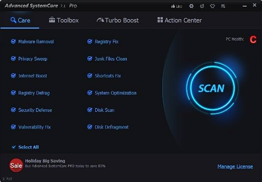Advanced SystemCare Pro 16.5.0.237 Crack With Full Key 2023