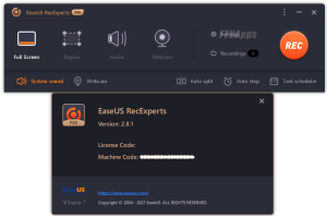 EaseUS RecExperts Pro 3.8.0 Crack Activated Full Free Download